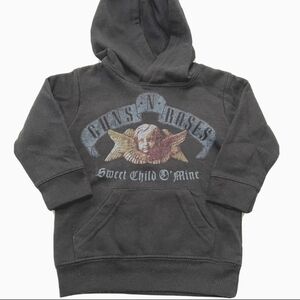 Guns N Roses Sweet Child O Mine Hoodie In Distressed Black Size 12 Months